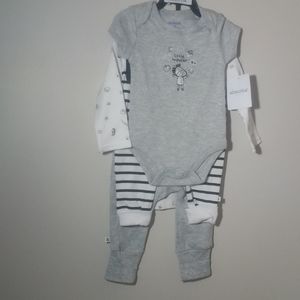 New Abosirba Baby 4 piece Onesie Pants